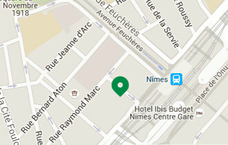 map nimes