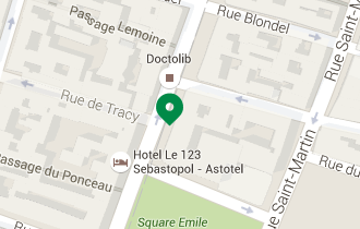 map paris